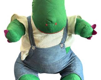 Vintage Plush Dinosaur Toy