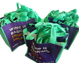 Kroger Wine Bottle Reusable Bag Bundle