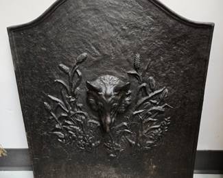 Cast Iron Fireback