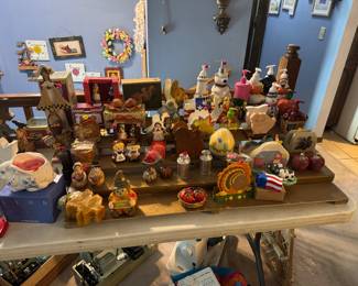 Holiday Salt and Pepper, Soap Dispensers and Napkin Holders