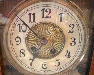 134. Antique Mantel Clock