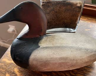 154. Vintage Wooden Mallard