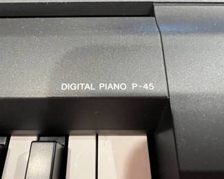 Yamaha Digital Piano P-45 and Bench