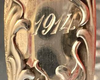120. 12 Sterling Oyster Forks
121. 12 Sterling Soup Spoons
122. 9 Sterling Tea Spoons
123. 1 Sterling Serving Spoon
124. 1 Sterling Ladle