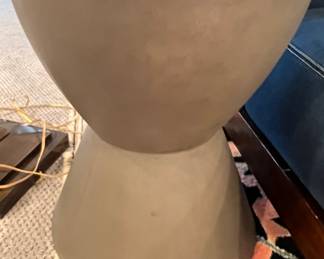 139. Pair of Contemporary Hourglass End Tables