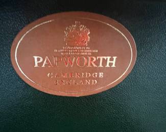Papworth Leather Briefcase from Cambridge, England
