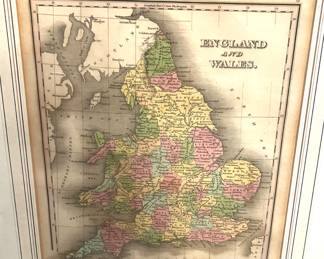 35. England & Wales Published /rèby A. Finley Philad (map 9" x 12")