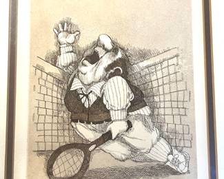 184. " Agony of Defeat" Lithograph 48/150 by Gary Patterson