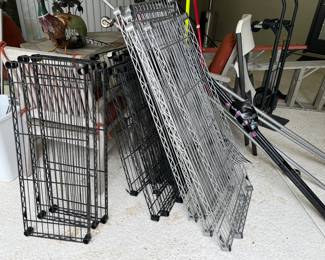 168.Black 4 Shelf Storage Racks
169. 4 Shelf Commercial Storage Racks