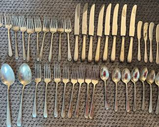 118. Towle Sterling 43pc "Cascade" Flatware Set