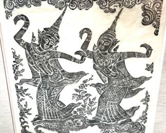 59. Thai Rubbing (28" x 29")
