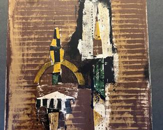 66b. Singed Lithograph by J. Friedlander 4/1000