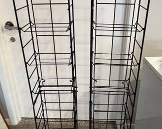 28. Metal CD Rack (10" x 9" x 53")
29. Metal CD Rack (10" x 9" x 53")