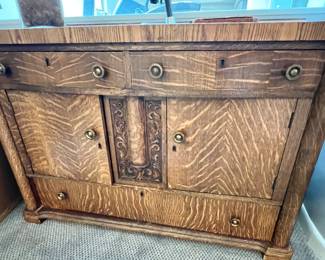 13. Antique Chest (48" x 23" x 33")