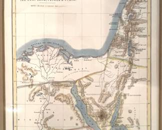 50. Map to Illustrate the Route of David Roberts esq: RA Day & Son Lith to the Queen (map 6.5" x 9")