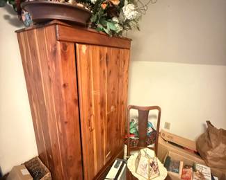 cedar armoire 