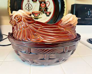 McCoy hen cookie jar 