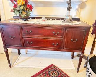 mahogany sideboard 