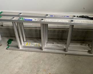 A56 - $140. Werner 18' Extension Ladder. Model D1216-3
