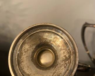 S1 - $950. Sterling Coffee/Tea Set. Includes all 5 pieces.