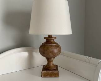 A45 - $15. Small Table Lamp is 16.5" tall.