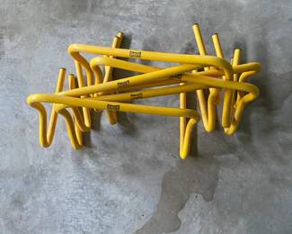 A62 - $15. Set of 6 Agility Hurdles.