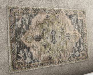 A14 - $20. GoodWeave 2'x3' area rug.
