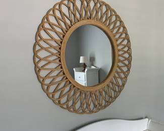 A53 - $35. Mirror measures 35" round.