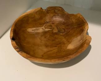 A79 - $15. Decorative Wooden Bowl.