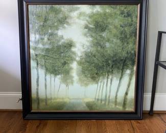 A40 - $35. Large Framed Print from Ballard Design. Measures 41" square.
