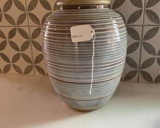 A88 - $10. Decorative Pottery. 8" across x 11" tall.