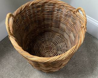 A29 - $25. Large Woven Floor Basket.
