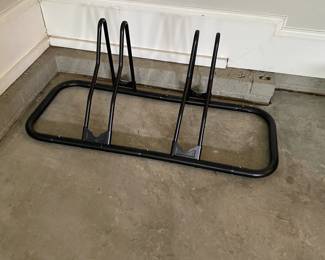 A54 - $20. Double Bike Rack for garage.