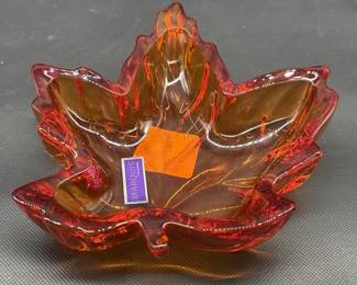 Marquis by Waterford Harvest Orange Maple Leaf