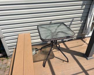 Tables and chairs