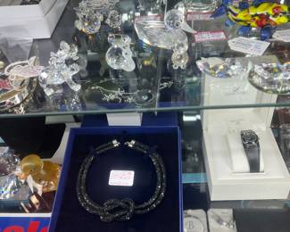 Swarovski jewelry and watches