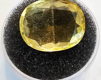 10.17ct Synthetic Lab Grown Quartz Hydrothermal Treatment.