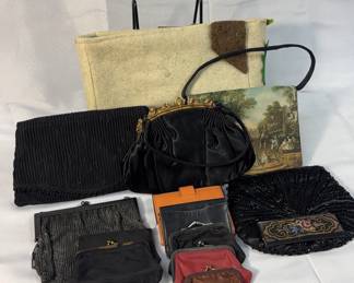 Assorted Womens Vintage Purses Coin Purses 15PC