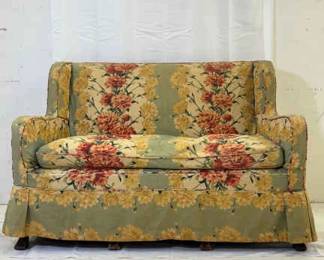 Victorian Floral couch love seat