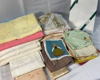 Assorted Table Linens
