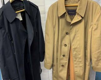 Two Mens Trench coats London Fog, Huntington