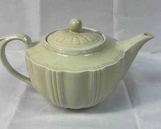 Large Vintage Tea Pot Yellow
