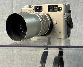 Contax G2 35mm Rangefinder Silver Camera UNTESTED