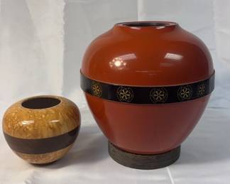 Kishu Shikki, A Traditional Japanese Craft From Wakayama Prefecture And Segmented Wood Bowl