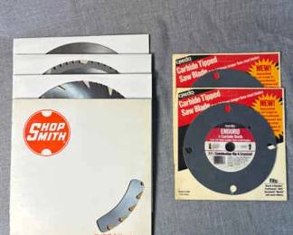 11 Assorted Circular Saw Blades