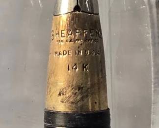 Two Sheaffers 14k Gold Pens HB Pilot Pen Collectibles