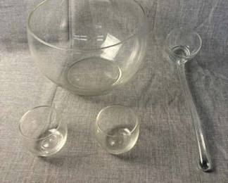 14 PC Punchbowl Set