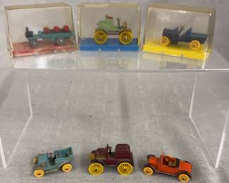 Assortment Of Model Cars Charbens, Revell, And Packard