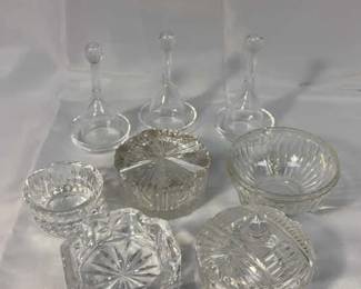 Vintage Crystal Glass Set