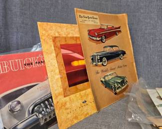 Vintage Collection Of Car Related Magazines Buick, Fiat, Ford, Alfa Romeo, BMW, Land Rover, Etc